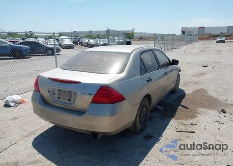 2006 Honda Accord 2.4 Vp из США, поврежденный, VIN JHMCM56136C000322